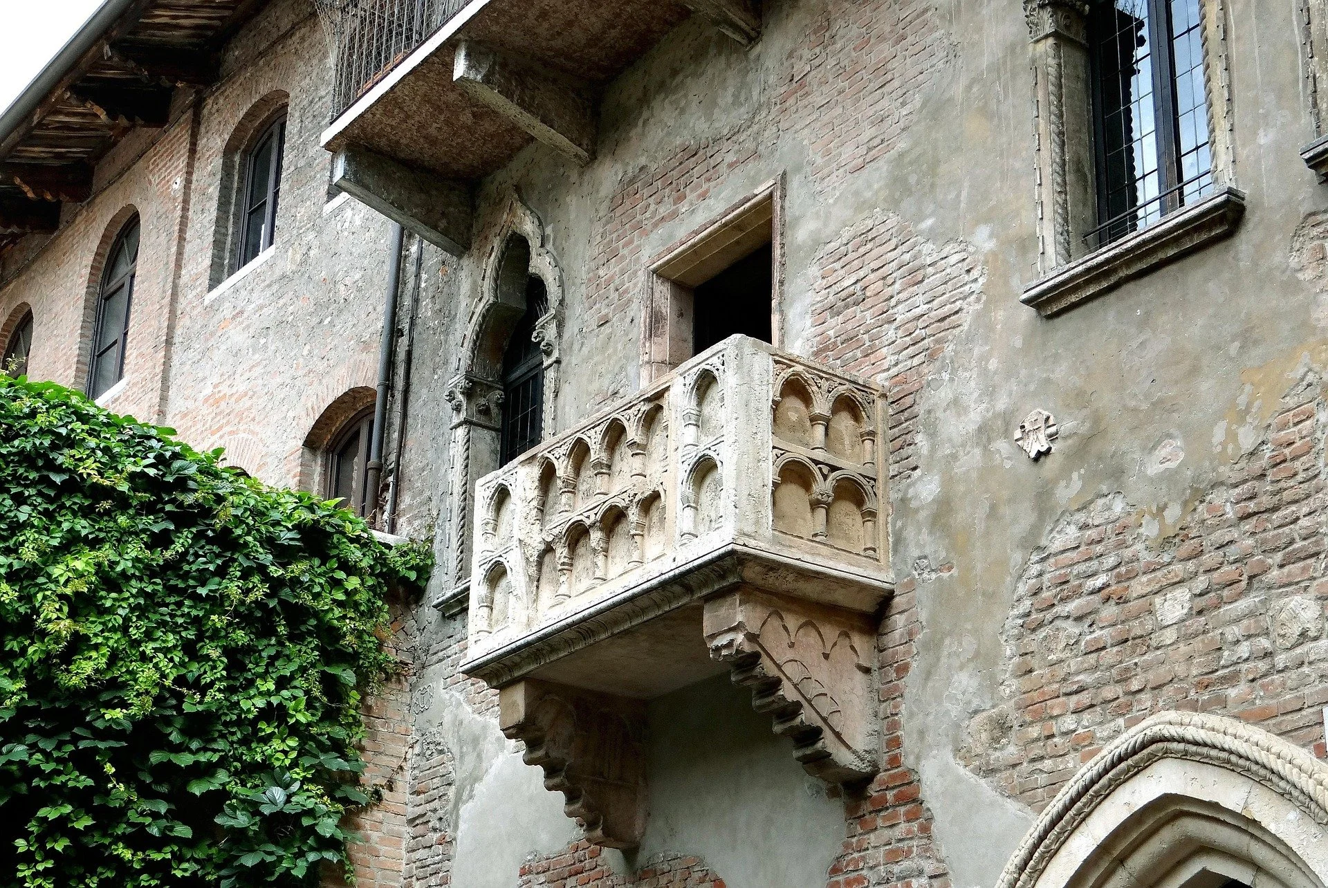 Verona - Il balcone di Giulietta e Romeo