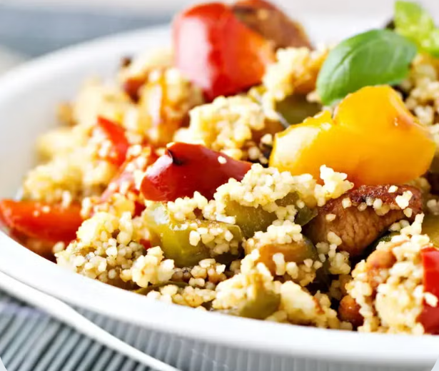 Sicilian-style vegetable couscous