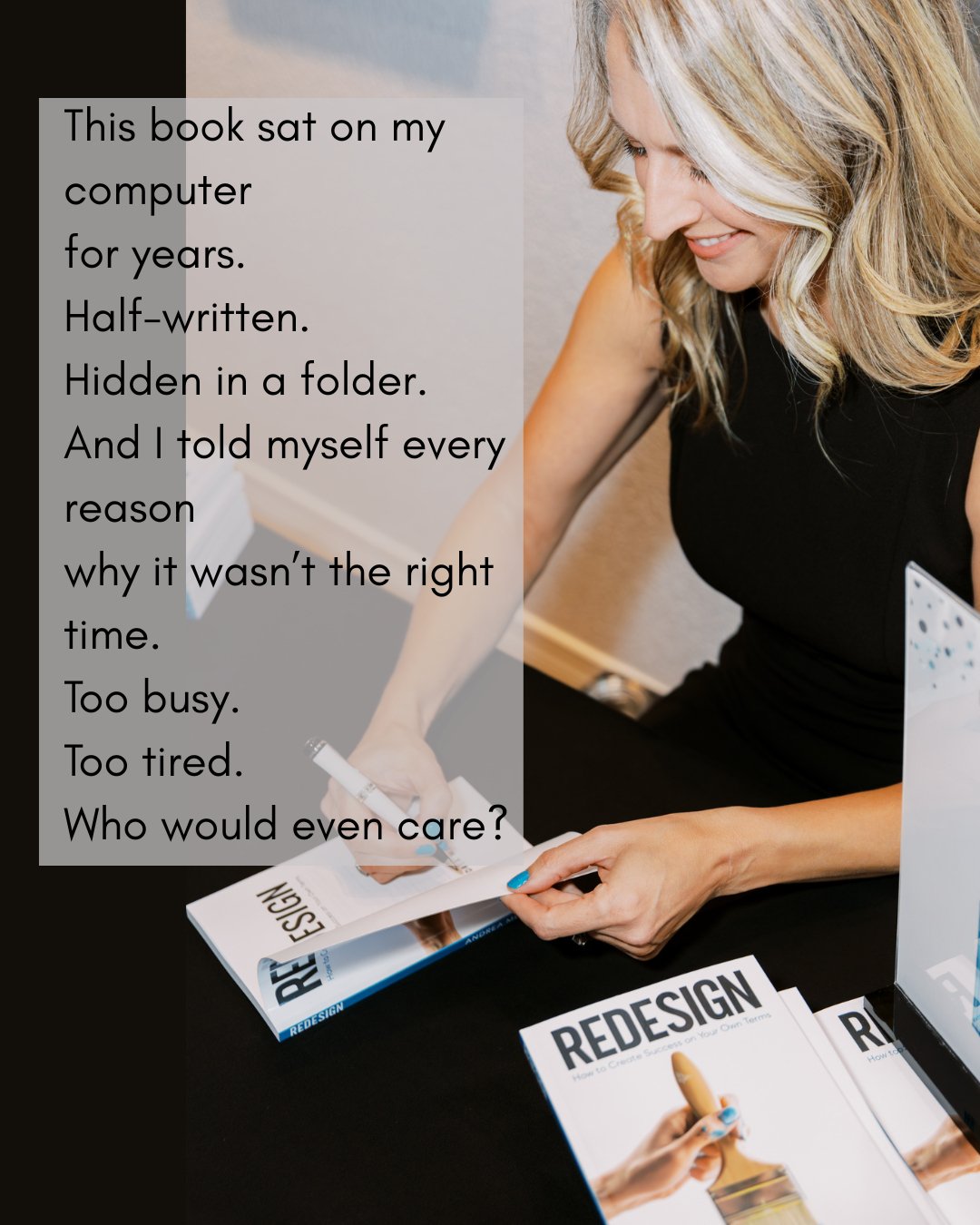 Truth?
I never really thought I&rsquo;d publish it.
I let self-doubt, perfectionism, and the fear of not being &ldquo;ready&rdquo; keep me stuck.

But then I asked myself:
What if this helps just one person?
What if one person finally sees a path for