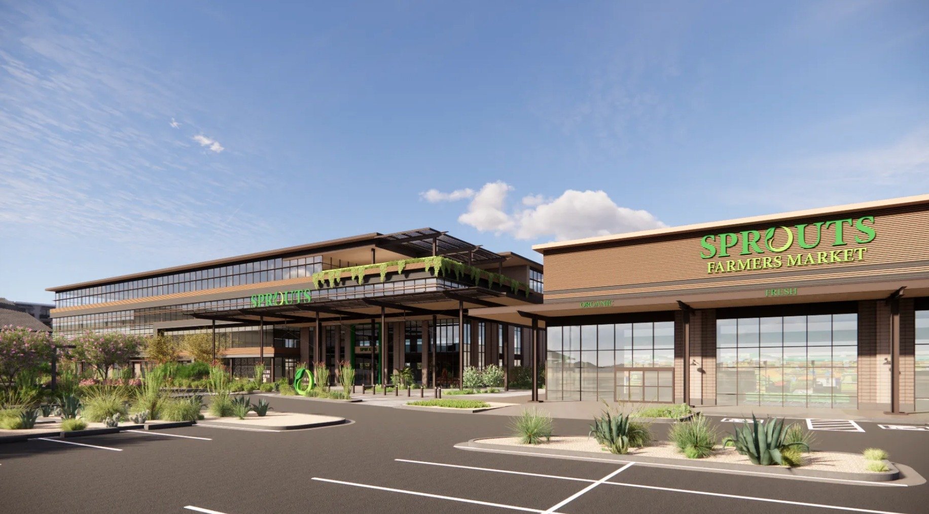 Big news for South Scottsdale!!! Sprouts is opening a brand-new store, complete with a three-level parking garage, as part of a major redevelopment in the area. It may not seem like a big deal at first glance, but projects like this usually point to 