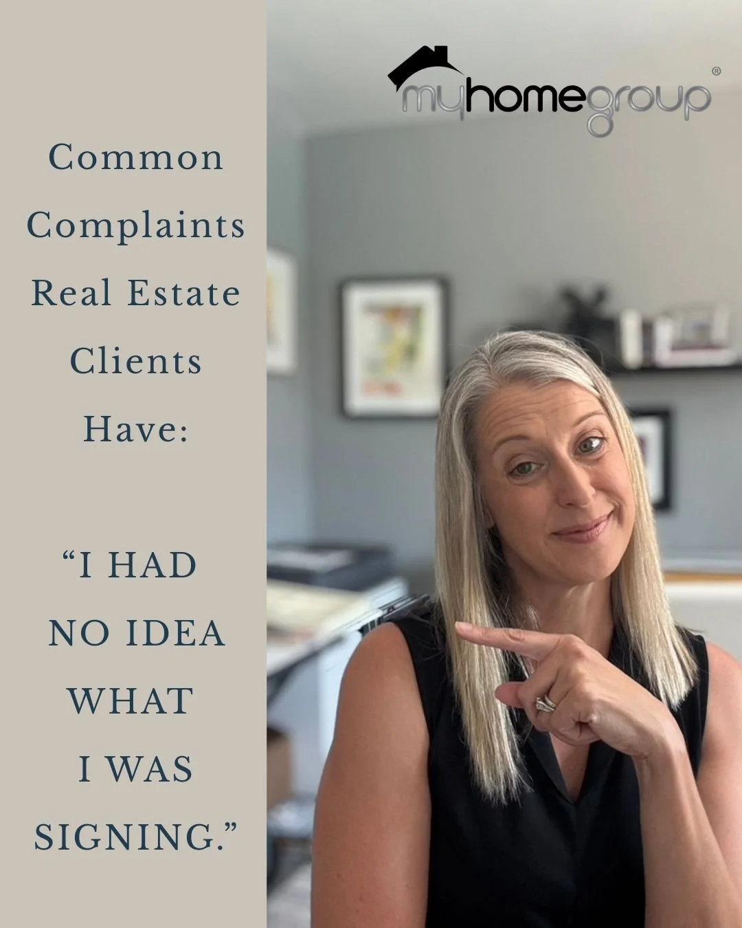 One of the most common complaints that brokers hear from real estate buyers and sellers is "I had no idea what I was signing.&rdquo; 

Your agent should walk you through every document and explain it to you in plain language so you understand it