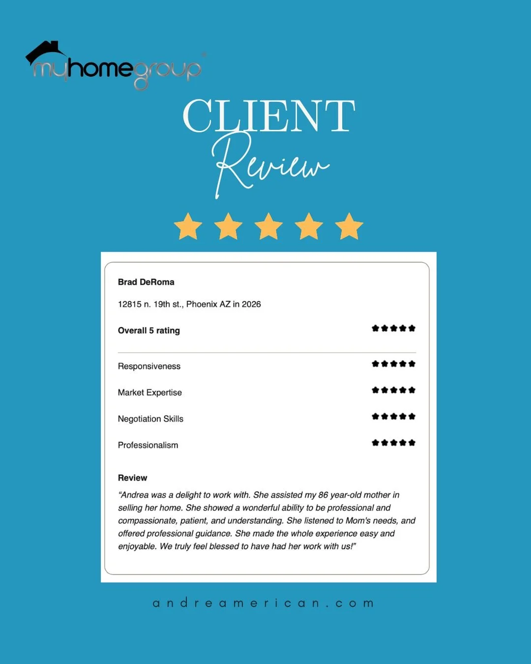 There&rsquo;s nothing more meaningful than helping a family navigate an important transition with care, clarity, and confidence.

This one was especially close to my heart. 💖 Supporting my 86 year old client through the sale of her home required pat