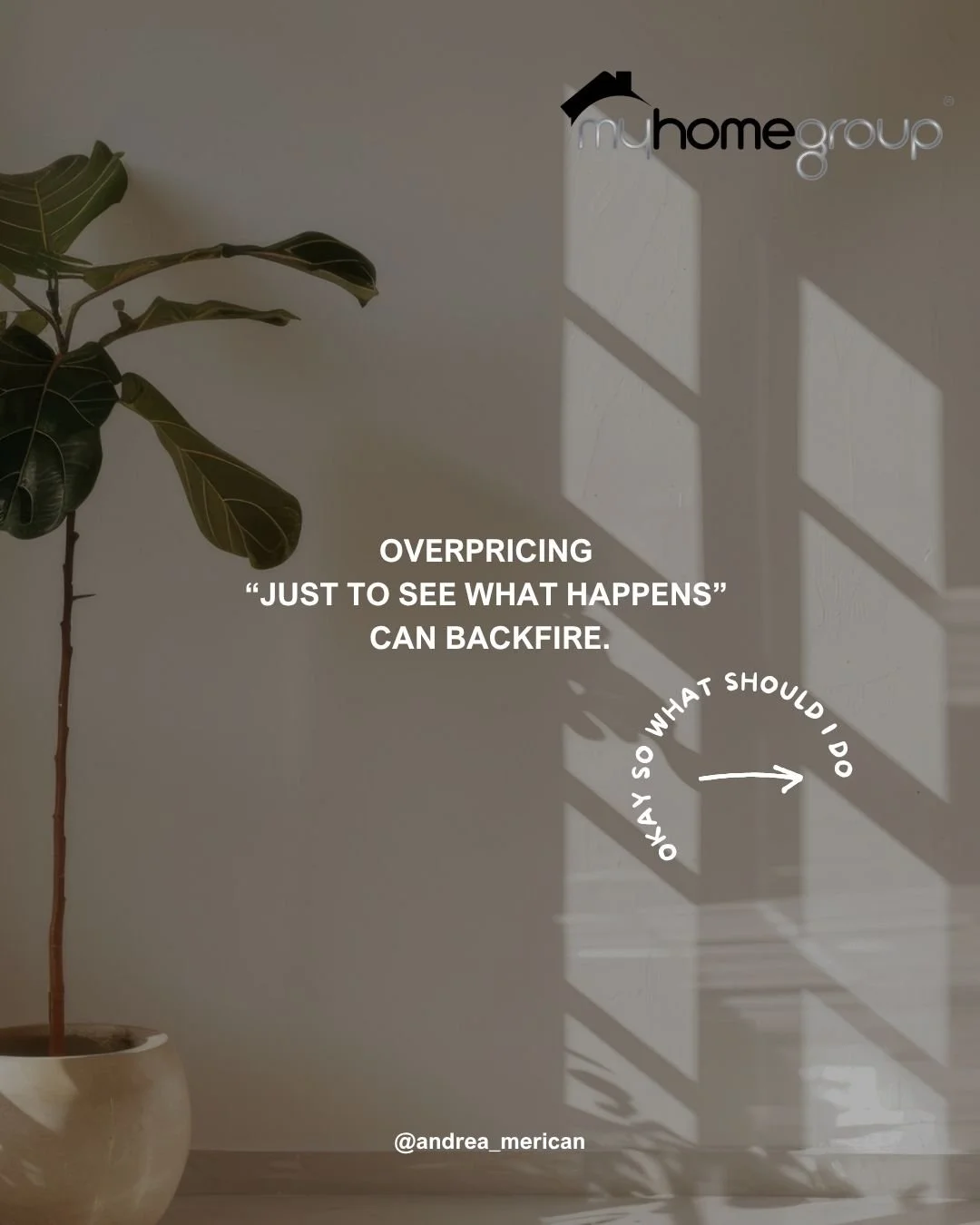 Still seeing homes fly off the market while others sit for weeks? 

It&rsquo;s not luck&hellip;it&rsquo;s a pricing strategy. 

Here&rsquo;s what I tell every seller ↴ 

&rarr; Overpricing &ldquo;just to see what happens&rdquo; can backfire. 

&rarr;