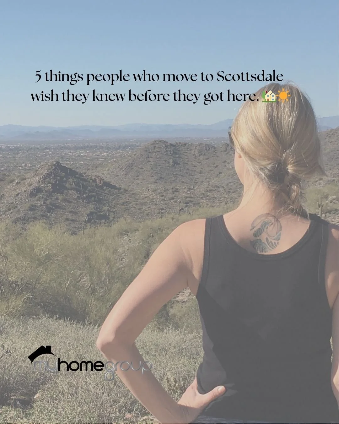 If you're thinking about making the move to Scottsdale, save this post &mdash; because I'm an AZ native and I'll tell you the truth. 😅

1. The summers are no joke &mdash; but neither are the sunsets. It's the kind of hot that makes you appreciate yo