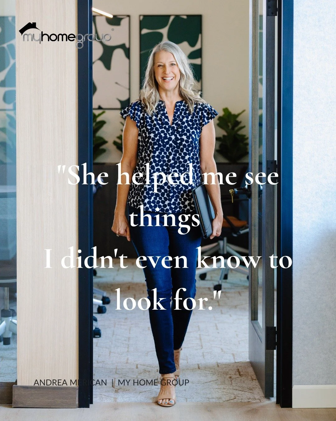 That's what a client told me recently &mdash; and it's the part of this job I love most. 

Anyone can open a door. Not everyone can tell you what an HVAC replacement really costs in Arizona heat, why a small wall crack might not be &ldquo;just cosmet