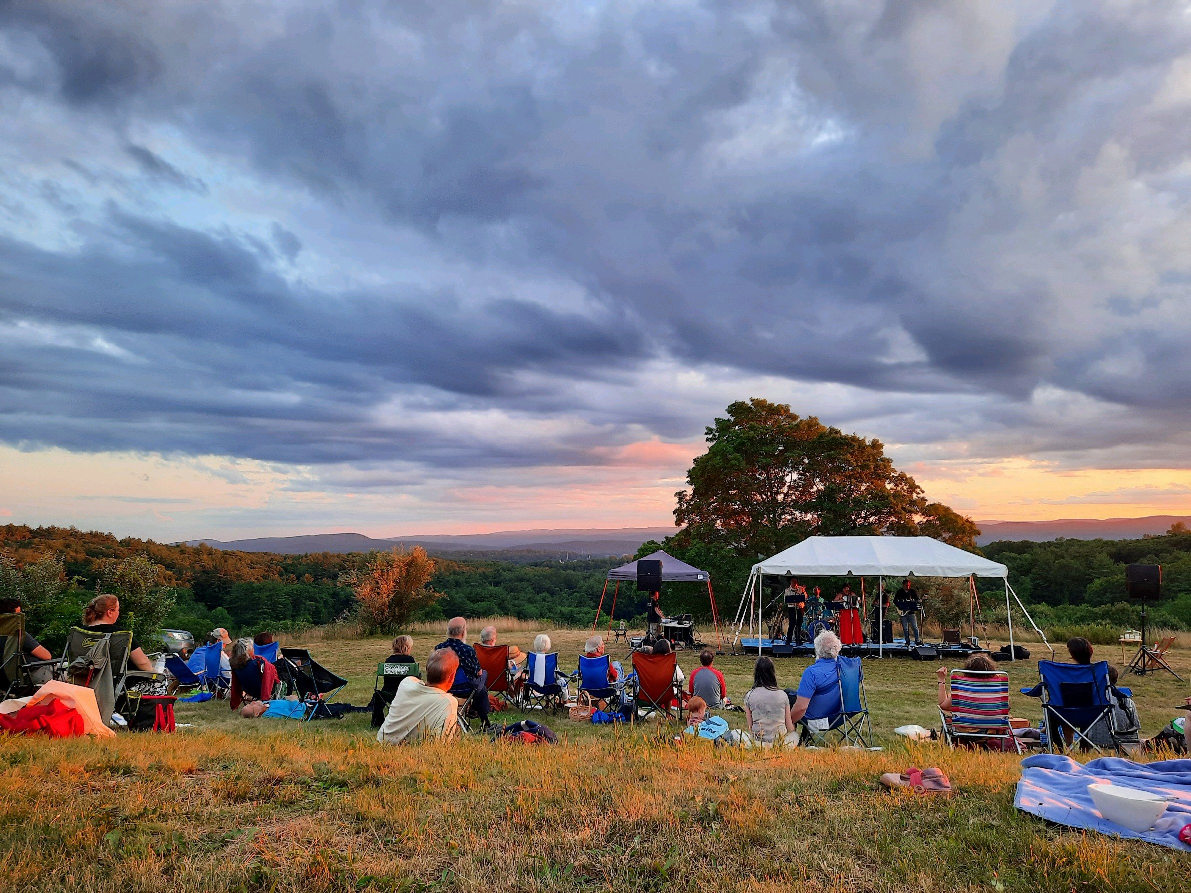Ever shifting sunsets make the best backdrops