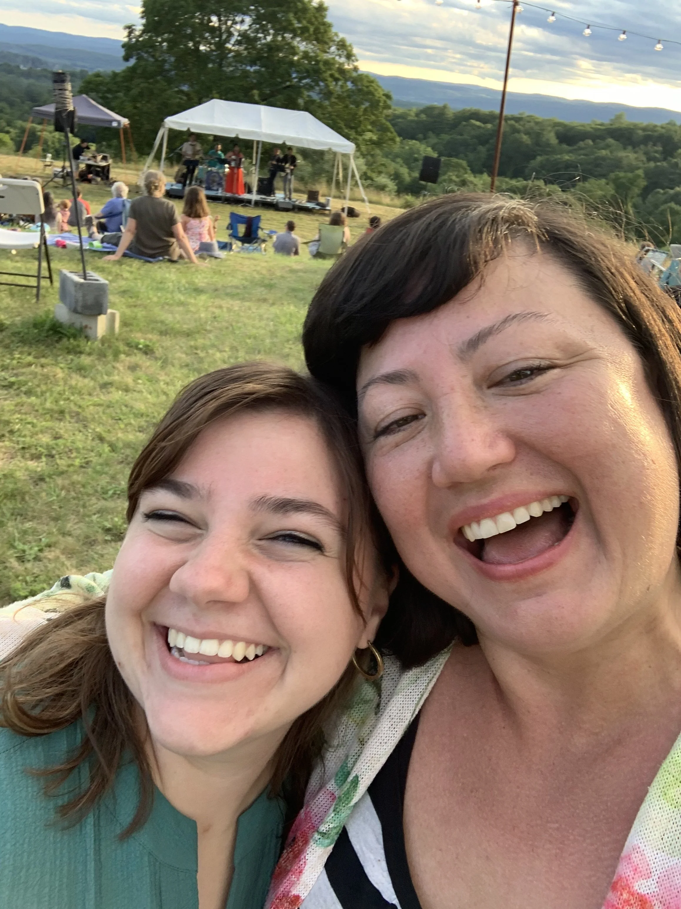 Sarah (Program Manager) & Michi (Director & Co-Founder)