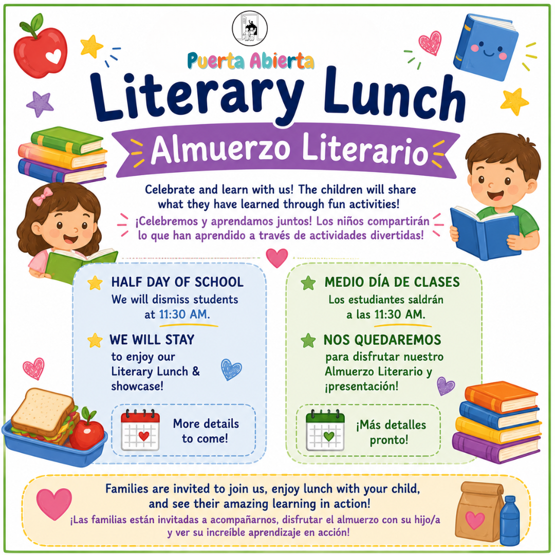 Almuerzo Literario/ Literary Lunch