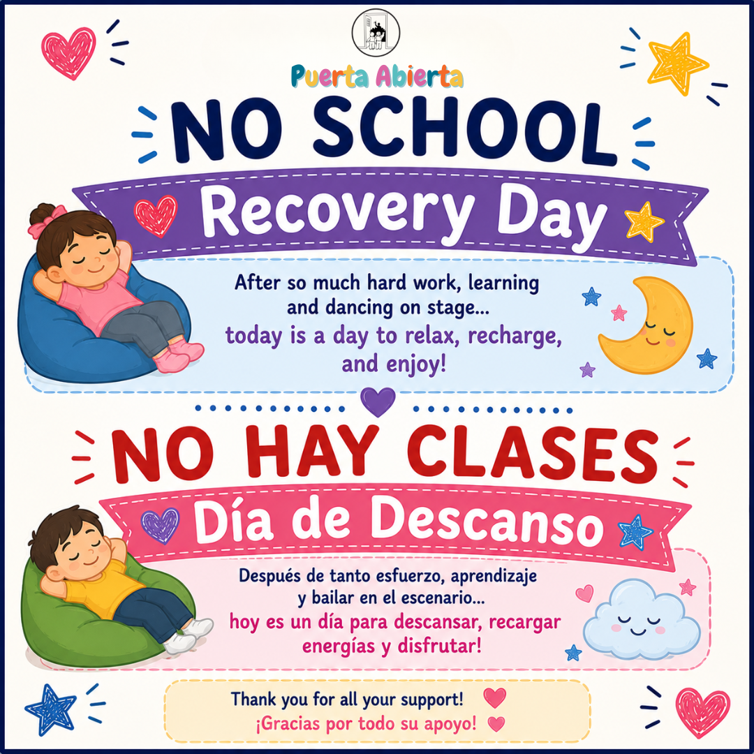 Recovery Day / Día de Descanso