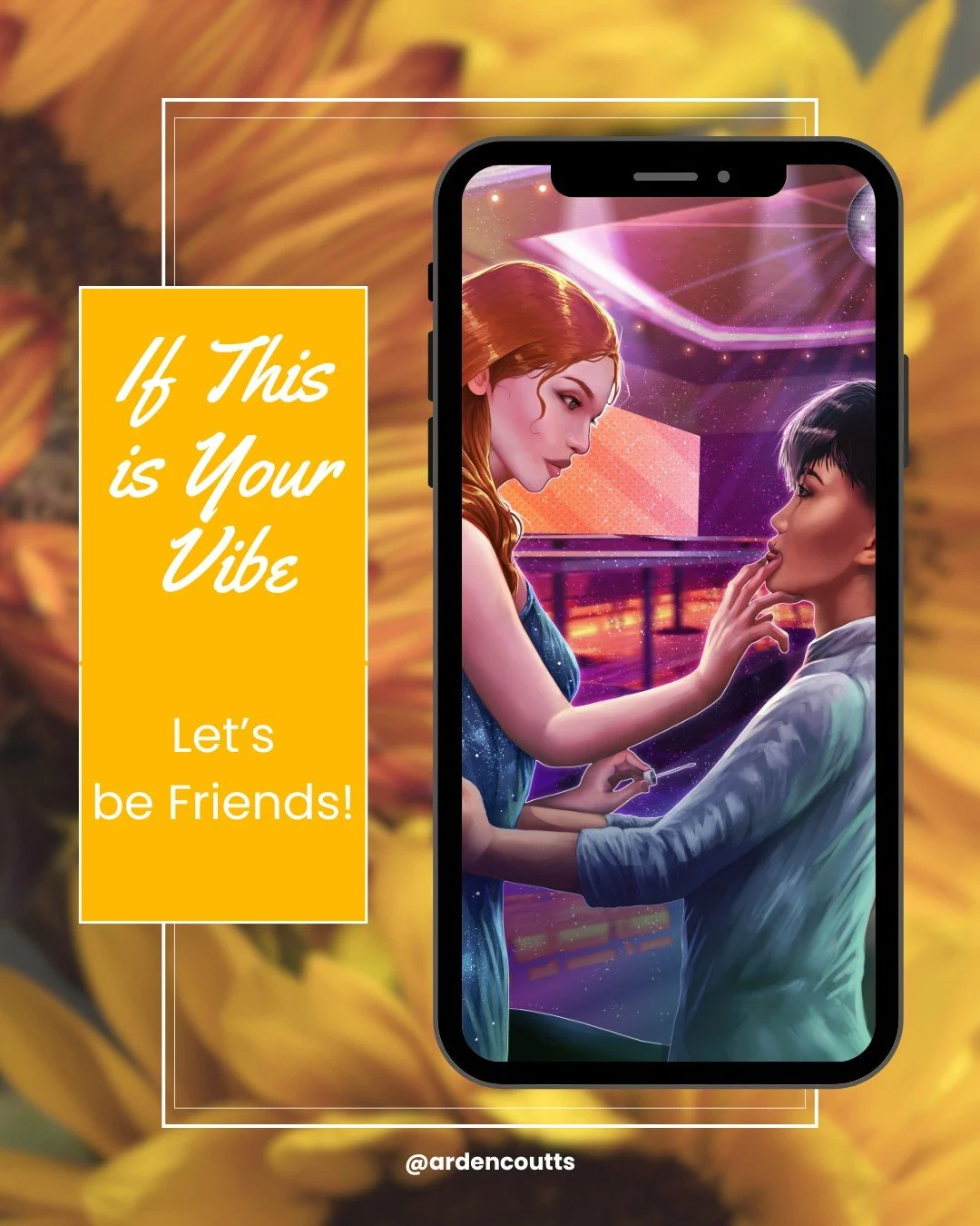 ✨ If this is your vibe&hellip; we should be friends. ✨

If you love:
🌈 Queer romance with a dash of danger
💋 Genderfluid main characters and unapologetic love stories
🌃 Late-night city lights, secret glances, and slow-burn tension
📚 Writing, read