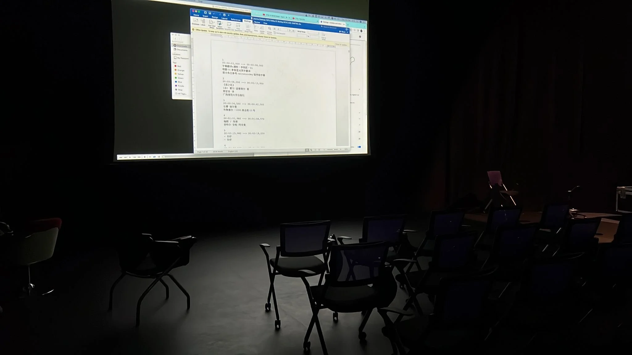 Support Group for film addicts