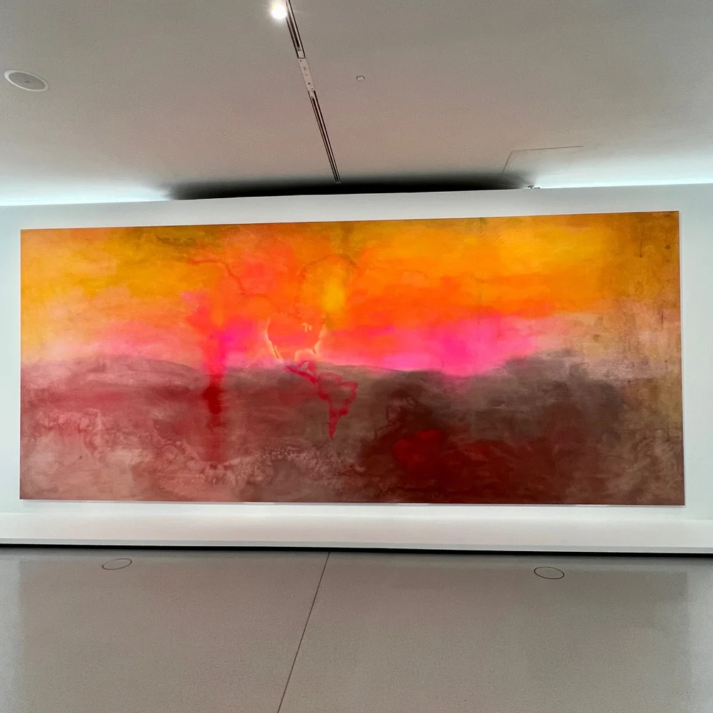 Frank Bowling, Texas Lousise