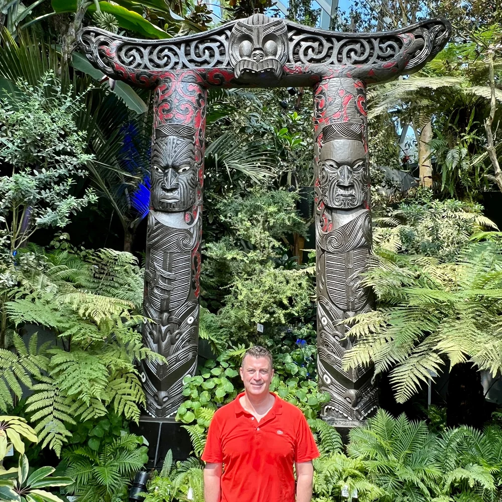 Maori Welcome Gate (New Zealand)
