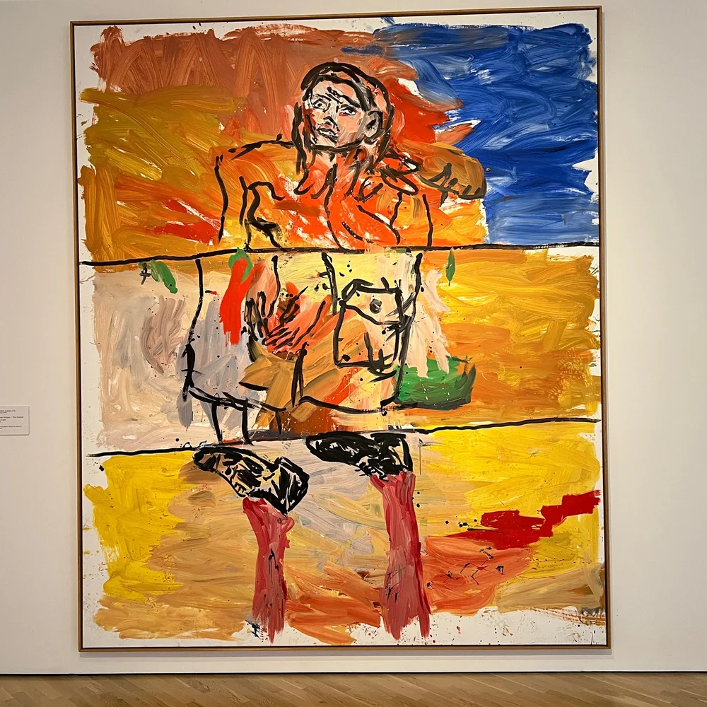 Georg Baselitz, Three Stripes