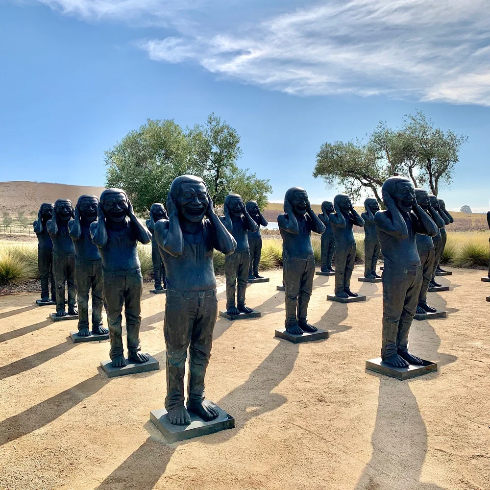 Contemporary Terracotta Warriors, Yue Minjun, 2005