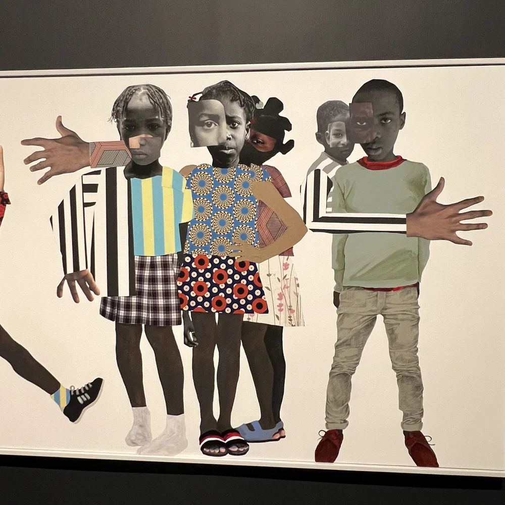 Deborah Roberts, Let Them be Children, 2018