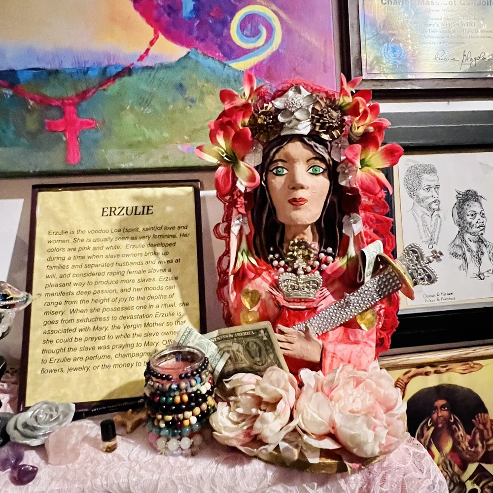 Erzulie - Voodoo god of Women and Love