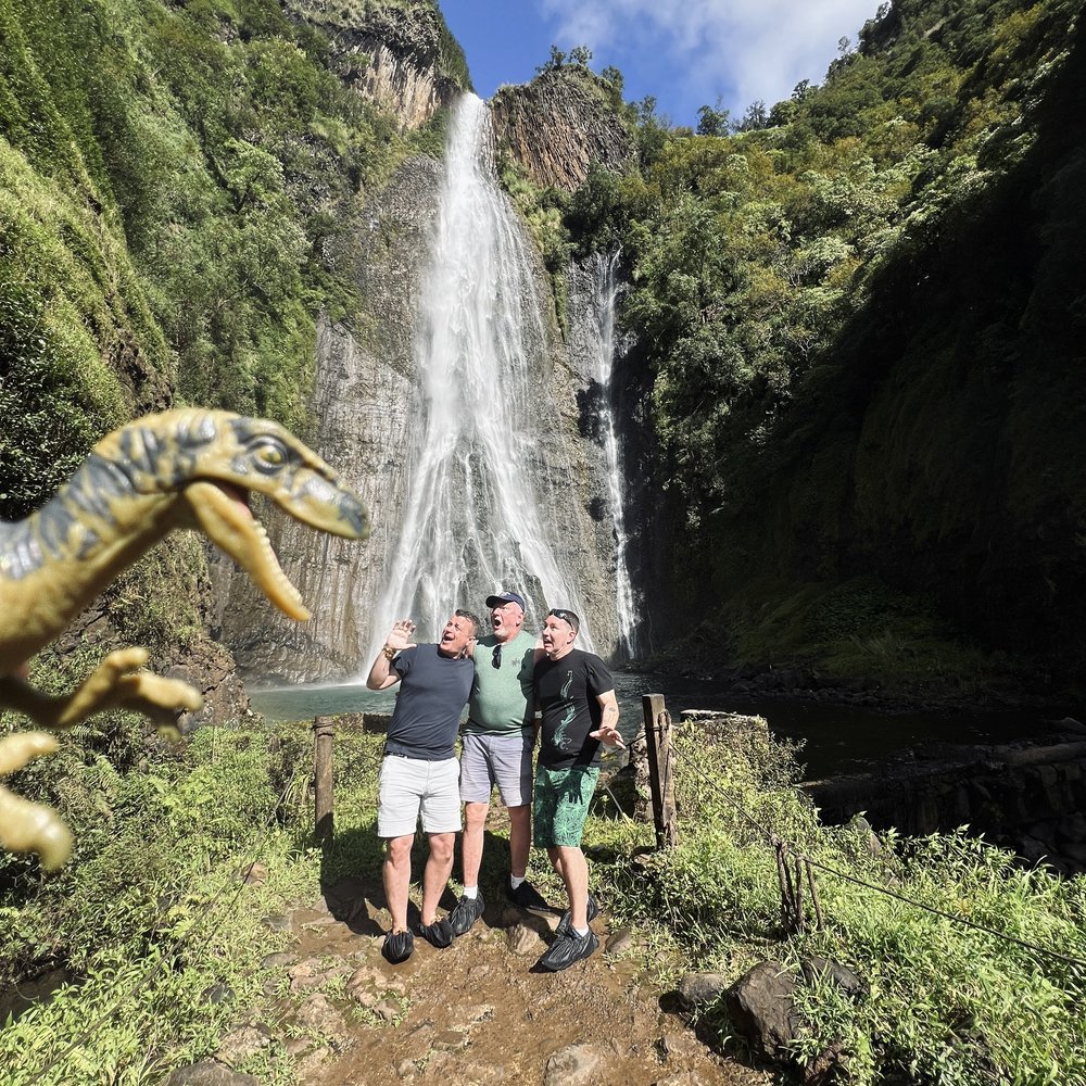 Jurassic Park Waterfall