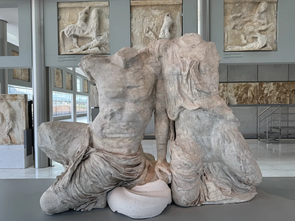 Pediment Freeze Original Sculpture