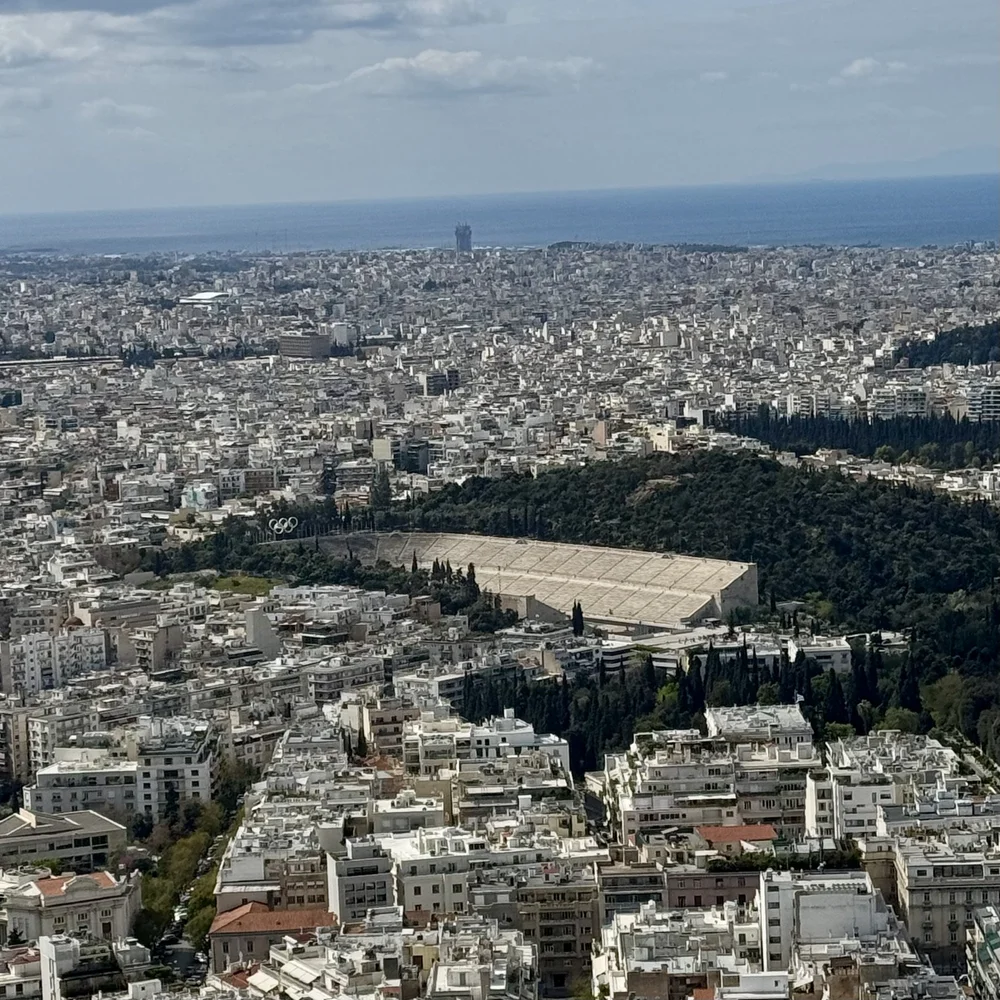 View from Mount Lycabettus