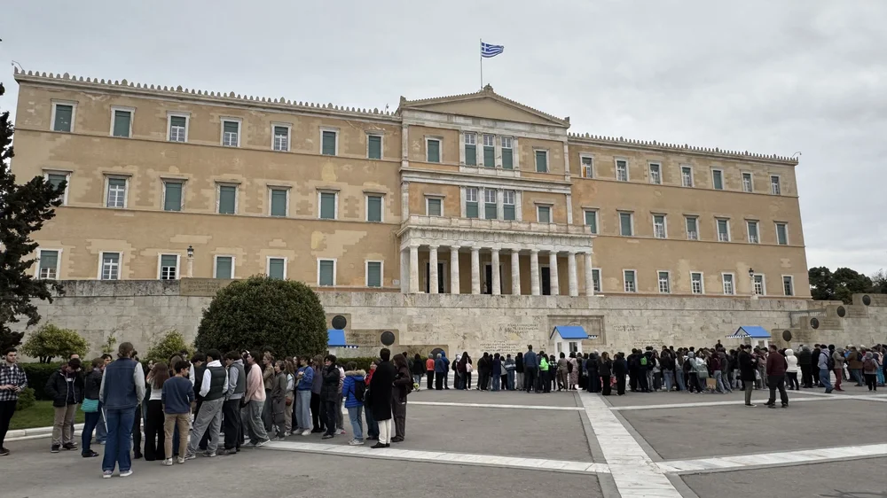 Hellenic Parliament at Syntagma Square