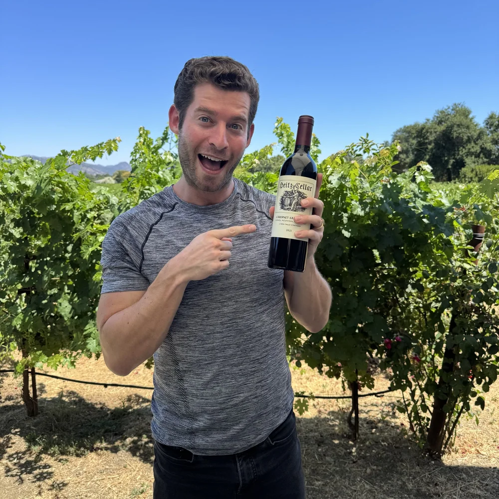 Trevor with Linda Falls Cab - his favorite!