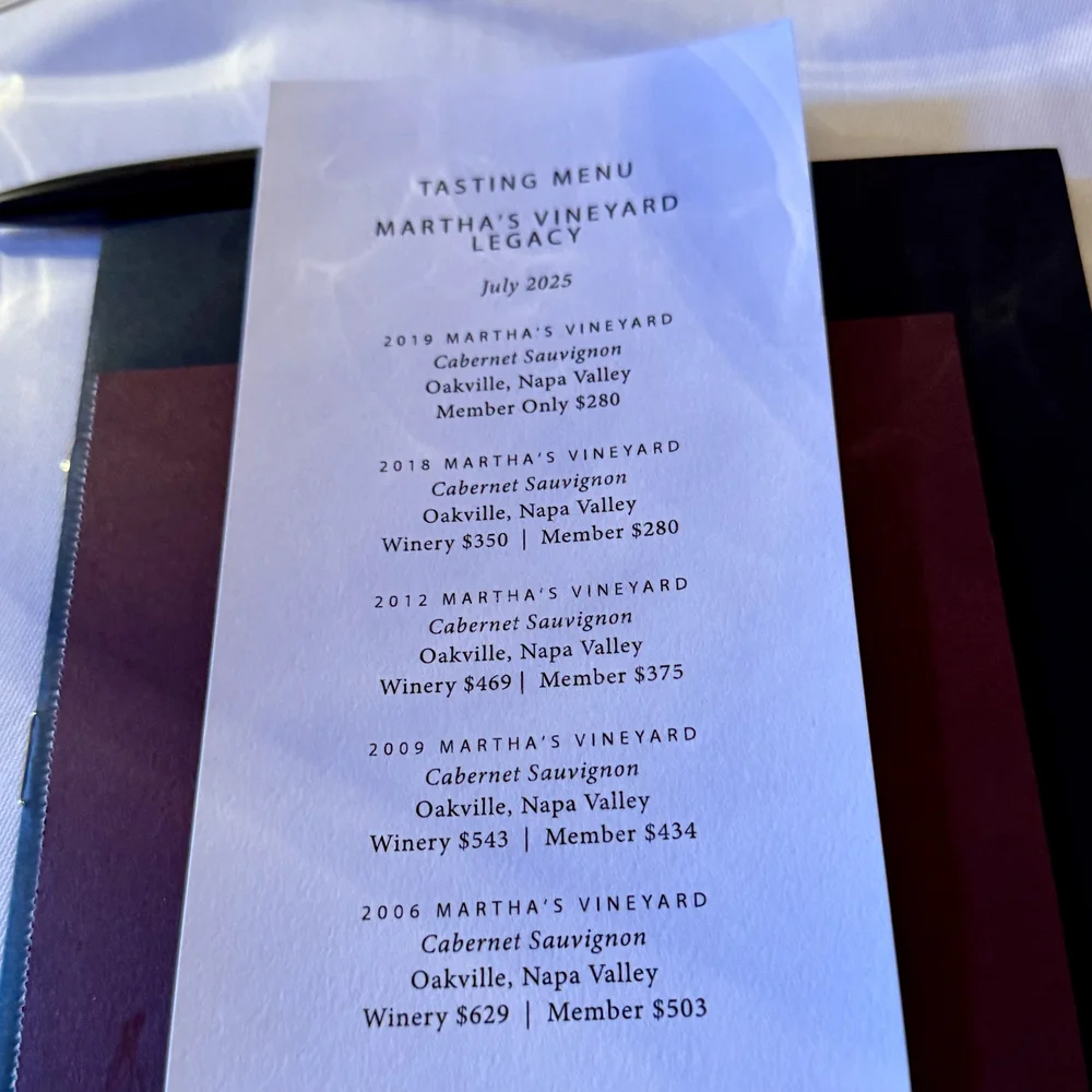 Martha's Vineyard Tasting Menu
