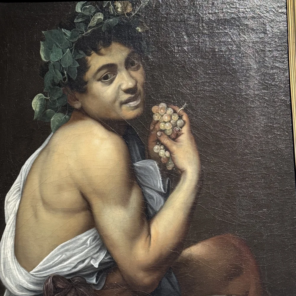 Caravaggio Self Portrait - Sick Bacchus