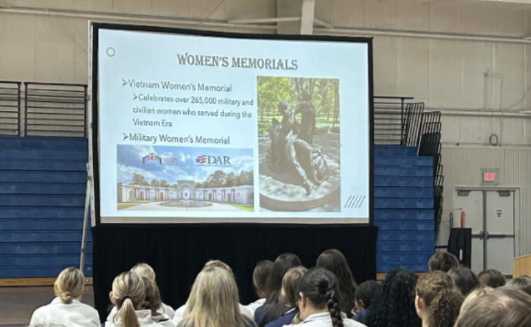 Veterans Day Assembly at Saint Ursula Academy Celebrates Those Who Served