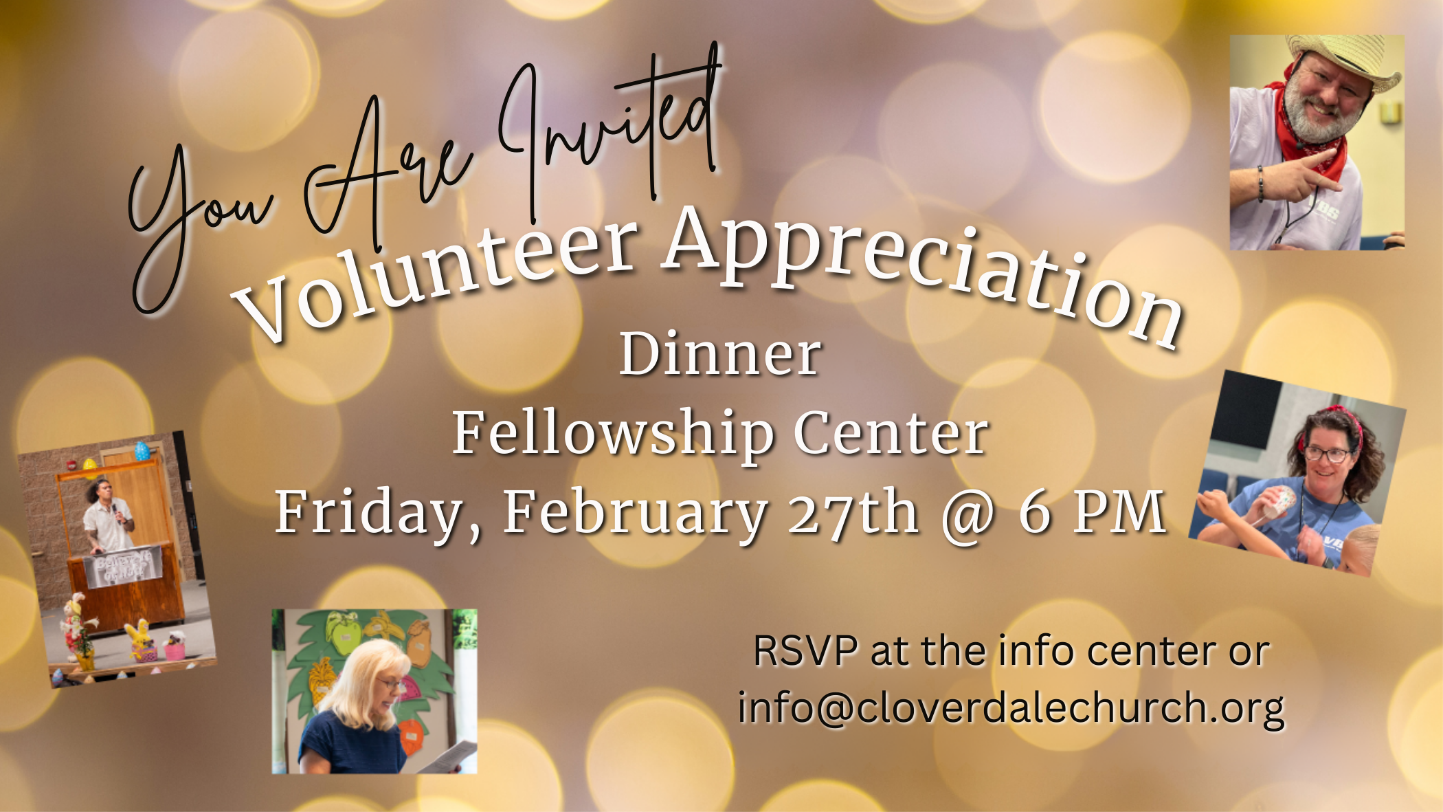 Volunteer Appreciation Dinner