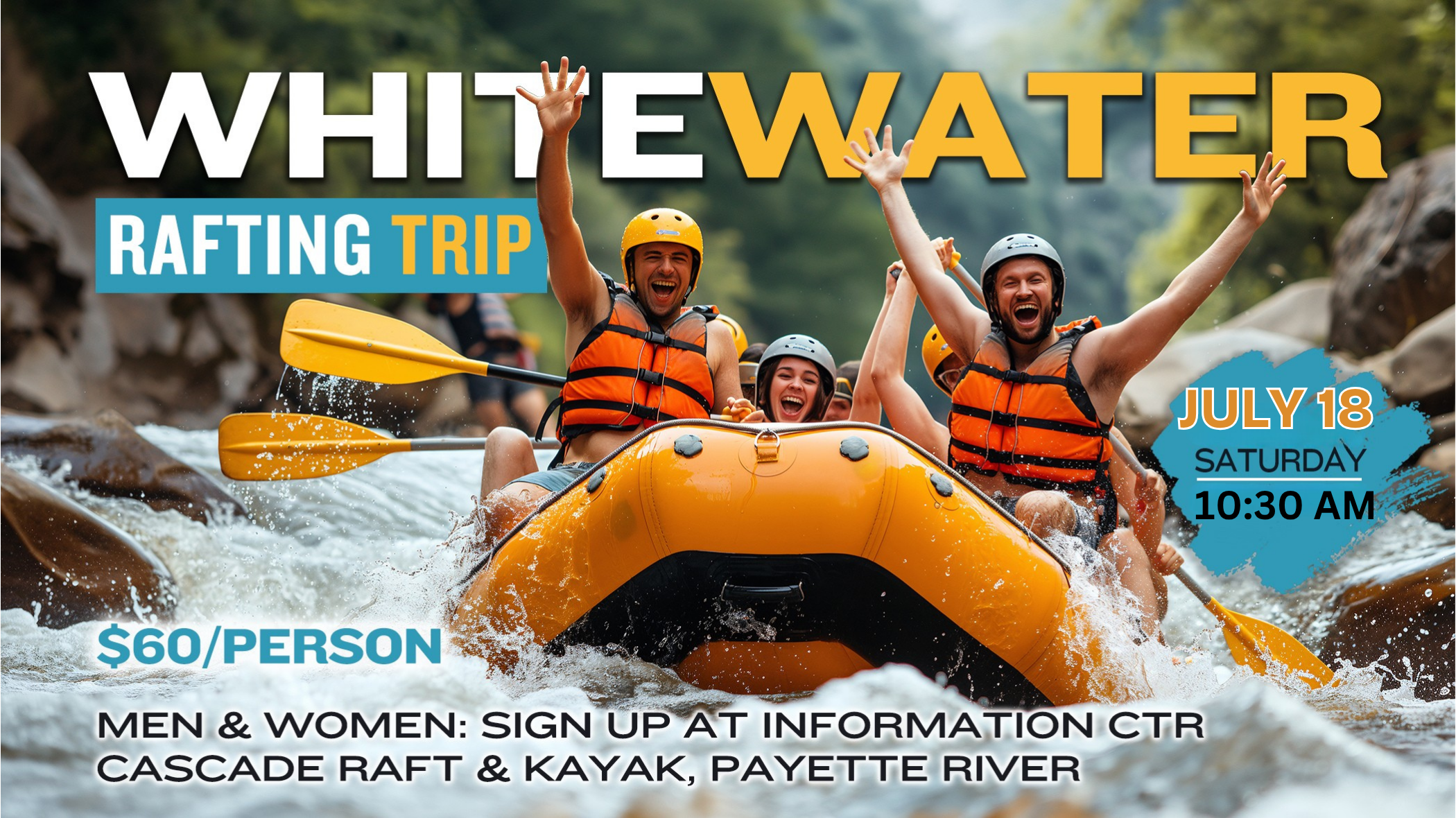 Whitewater Rafting Trip