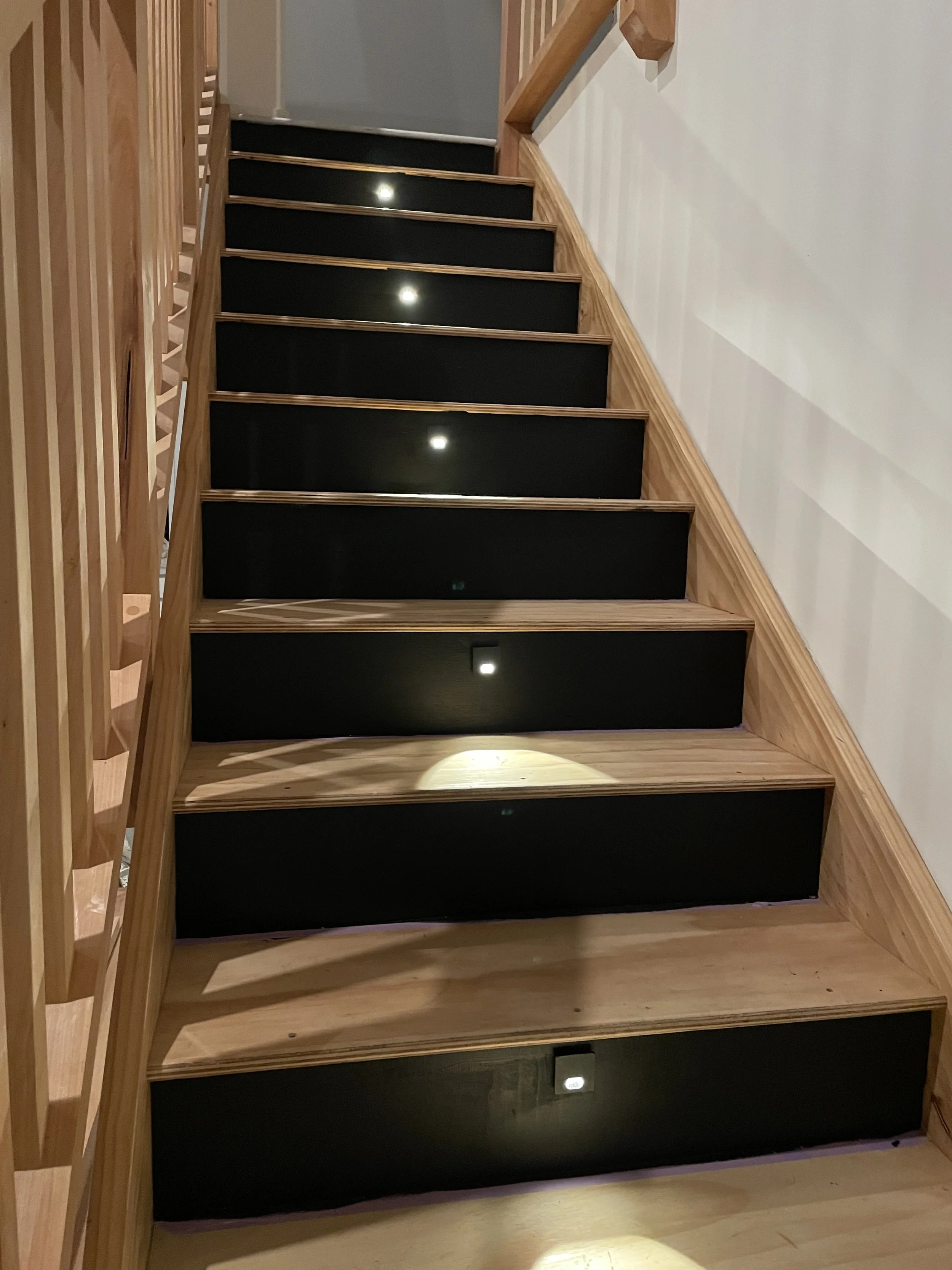 Davies Electrical - Lighting design on stairs
