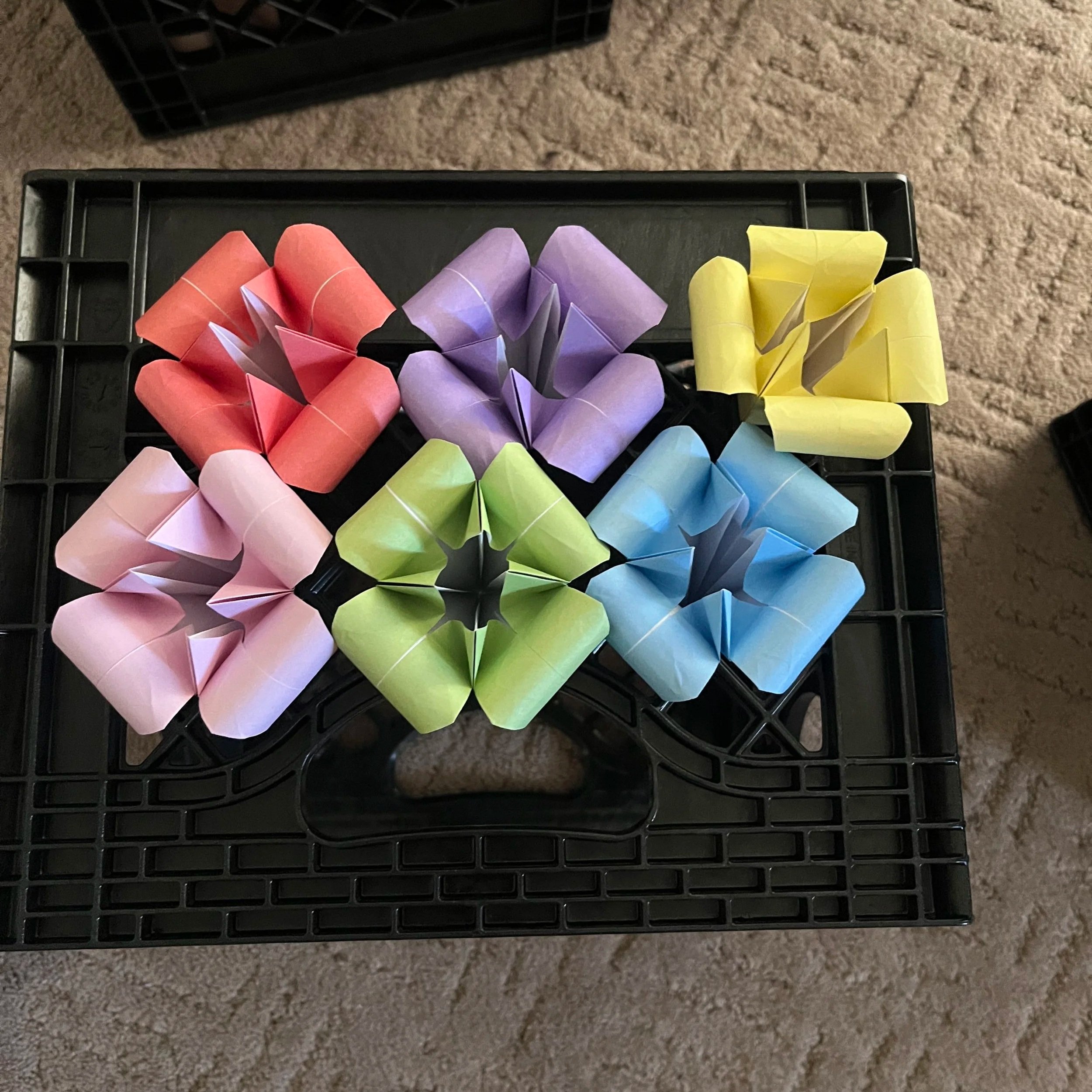 Origami Flowers - available in any color/arrangement