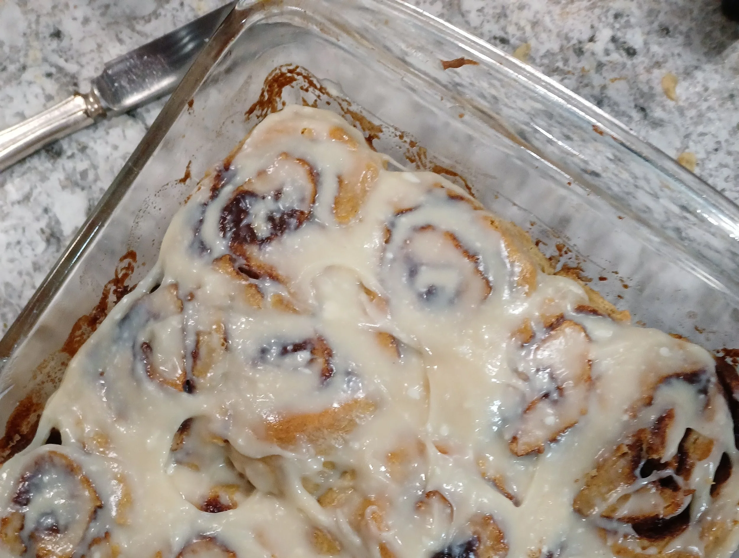 Cinnamon Rolls, No-Yeast