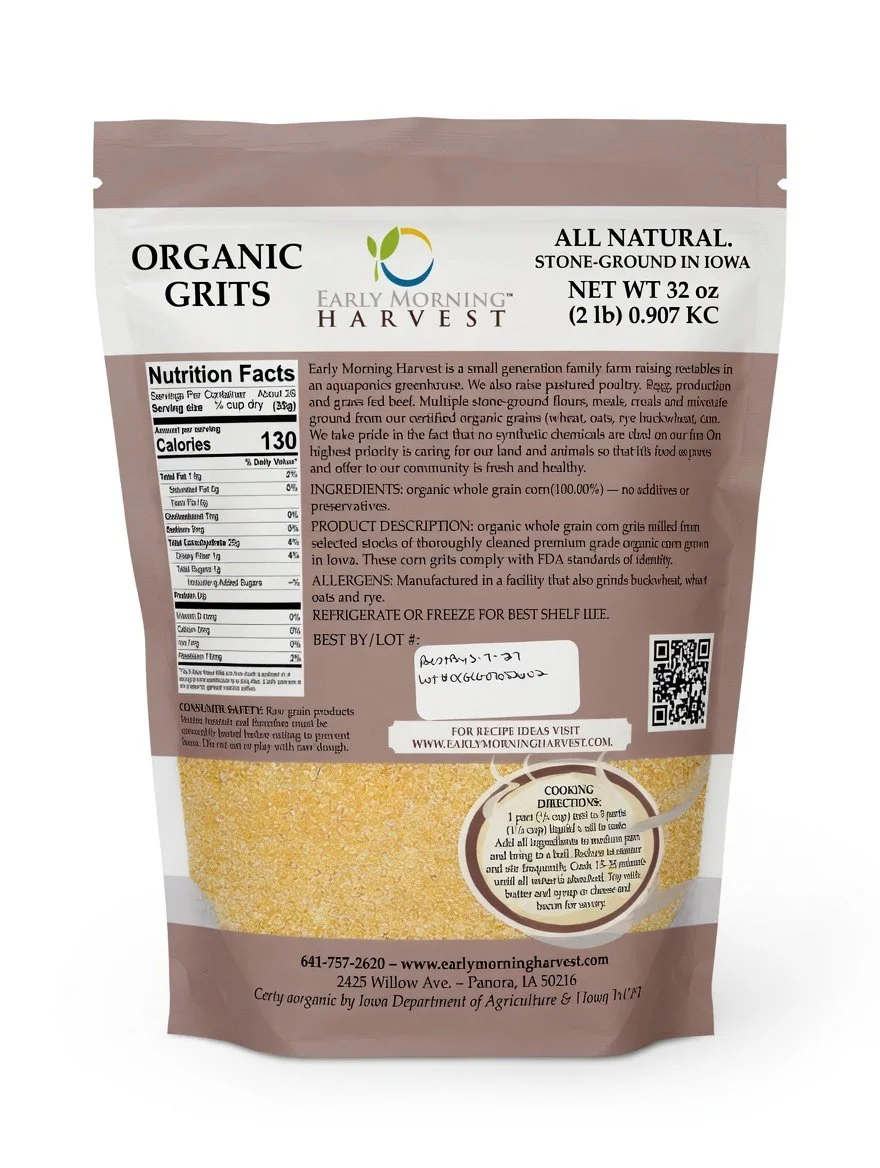 Organic Stone Ground Grits