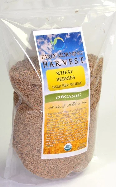 Organic Wheat Berries-- 4.5 pound