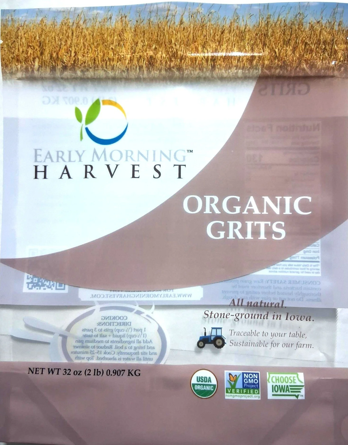 Organic Stone Ground Grits