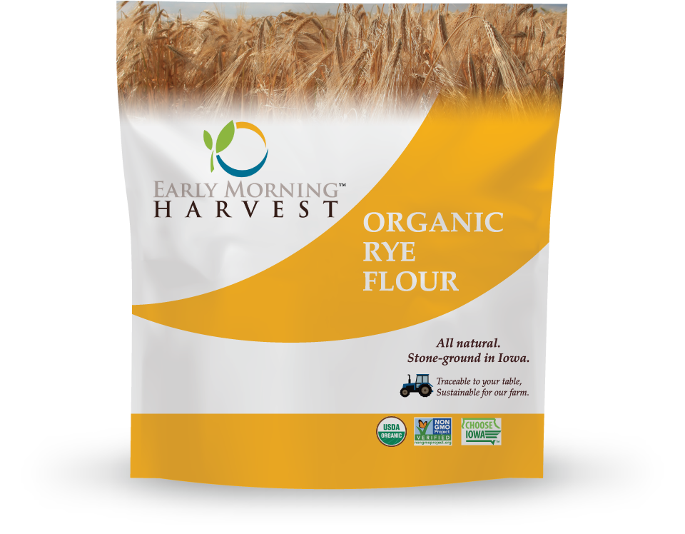 Organic Stone Ground Rye Flour
