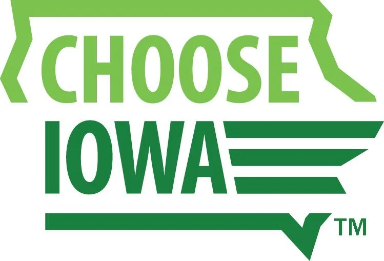 Logo for 'Choose Iowa'