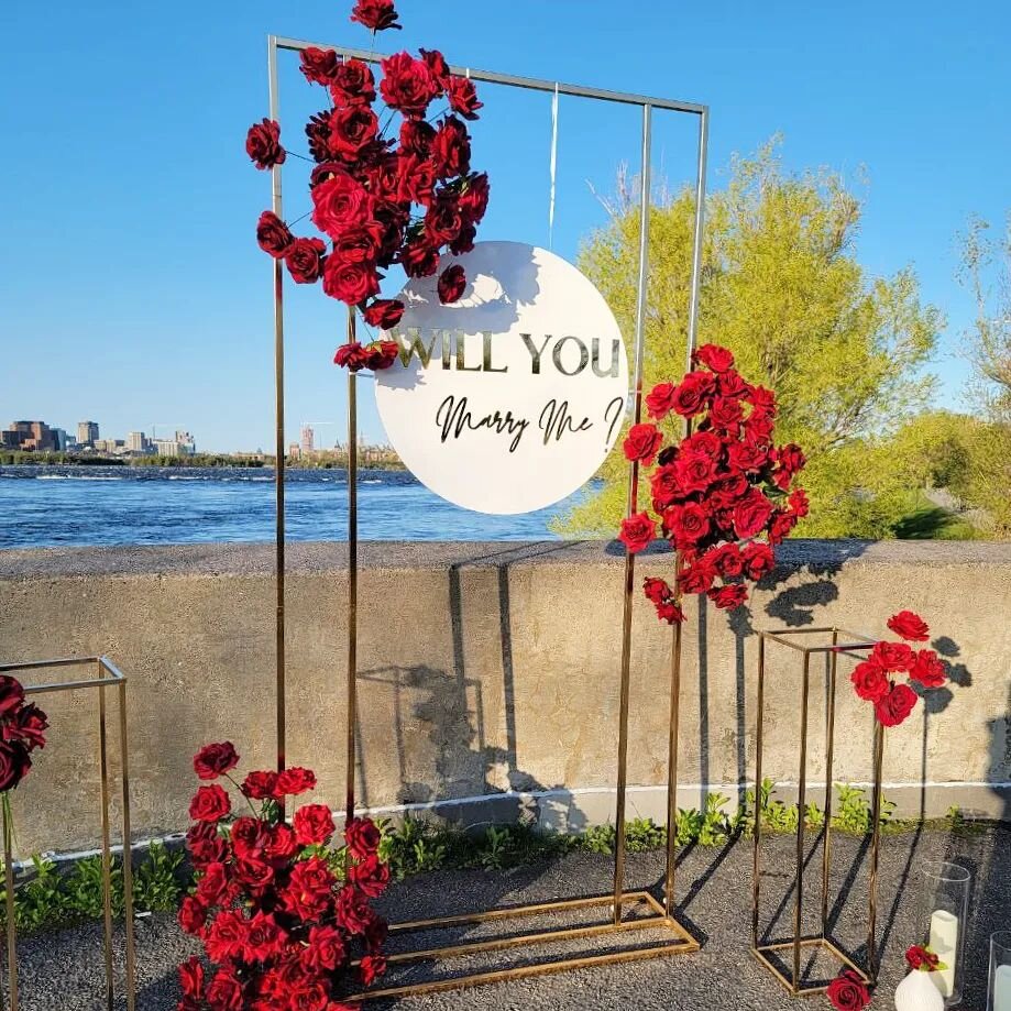 Love season is here ❤️ 
.
.
.
.
.
.
#proposal #myottawa #outdoorwedding #ottawaweddings #explorecanada #explorepage #explore #myottawa #ottawaevents