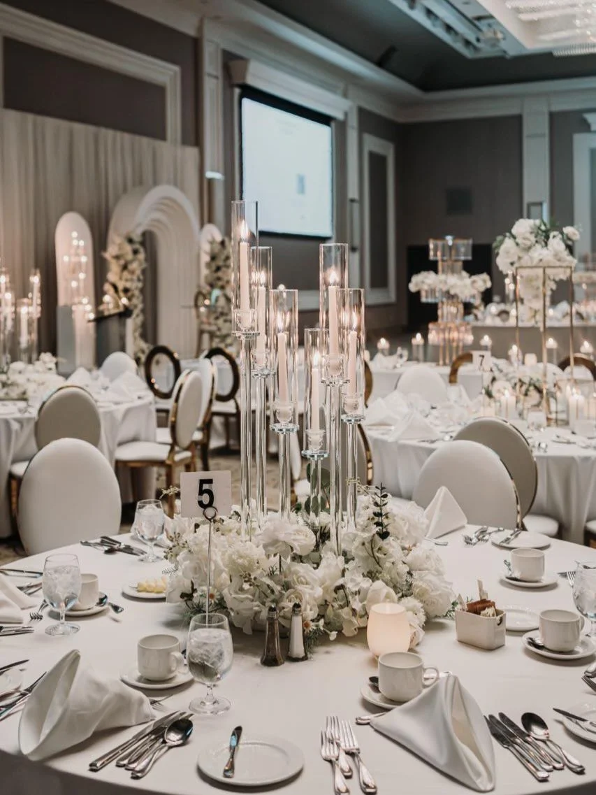 This wedding was truly a grand event 💎💛

Lots of gorgeous details to share 

📷 by @calmxcollective 
Chairs @shimmerandshinedecor 
Location @infinityconventioncentre 
Stage cover @ottawadancefloors