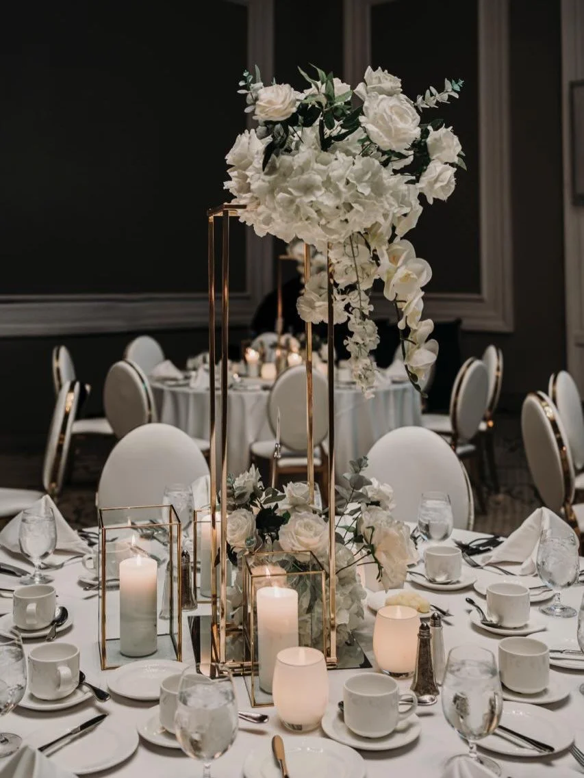 This wedding was truly a grand event 💎💛

Lots of gorgeous details to share 

📷 by @calmxcollective 
Chairs @shimmerandshinedecor 
Location @infinityconventioncentre 
Stage cover @ottawadancefloors