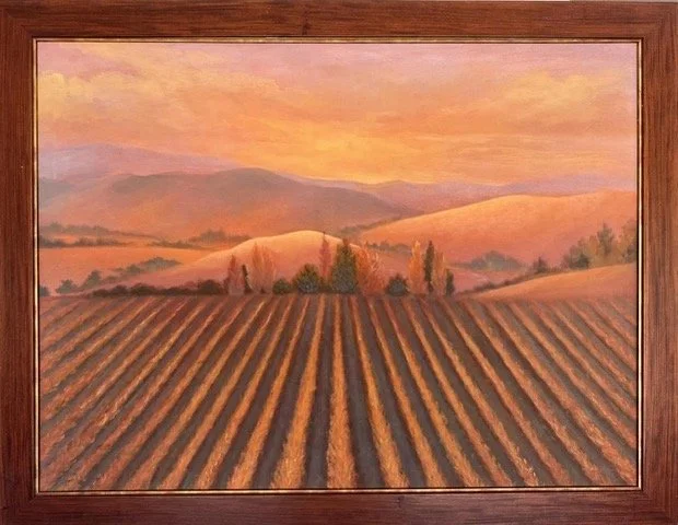 Dolores Garren painted this peaceful piece called “Beauty of the Earth”
