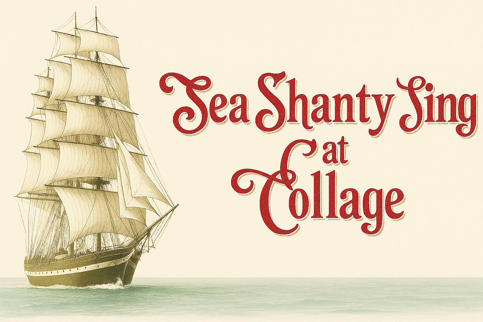  Sea Shanty Sing at Collage