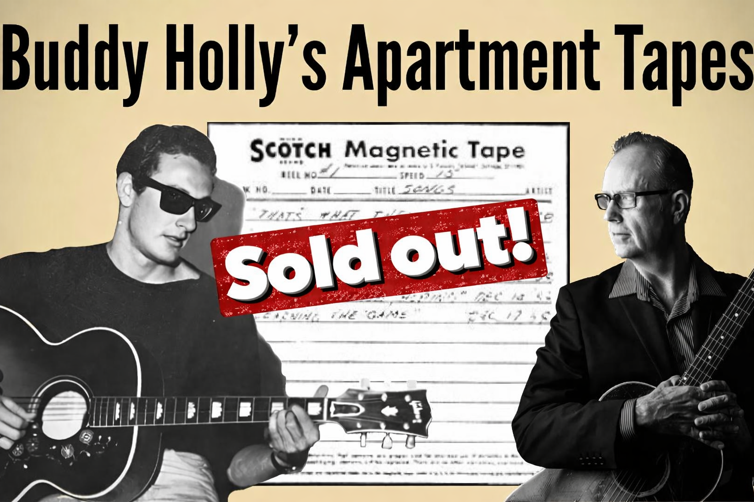 Buddy Holly’s Apartment Tapes, with J.P. McDermott