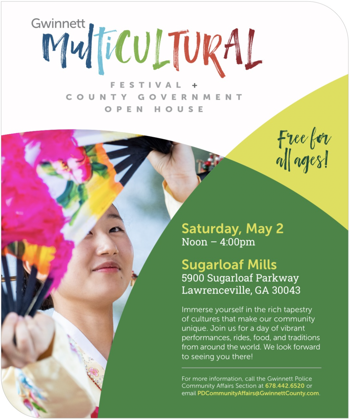 12th Annual Gwinnett Multicultural Festival and County Government Open House