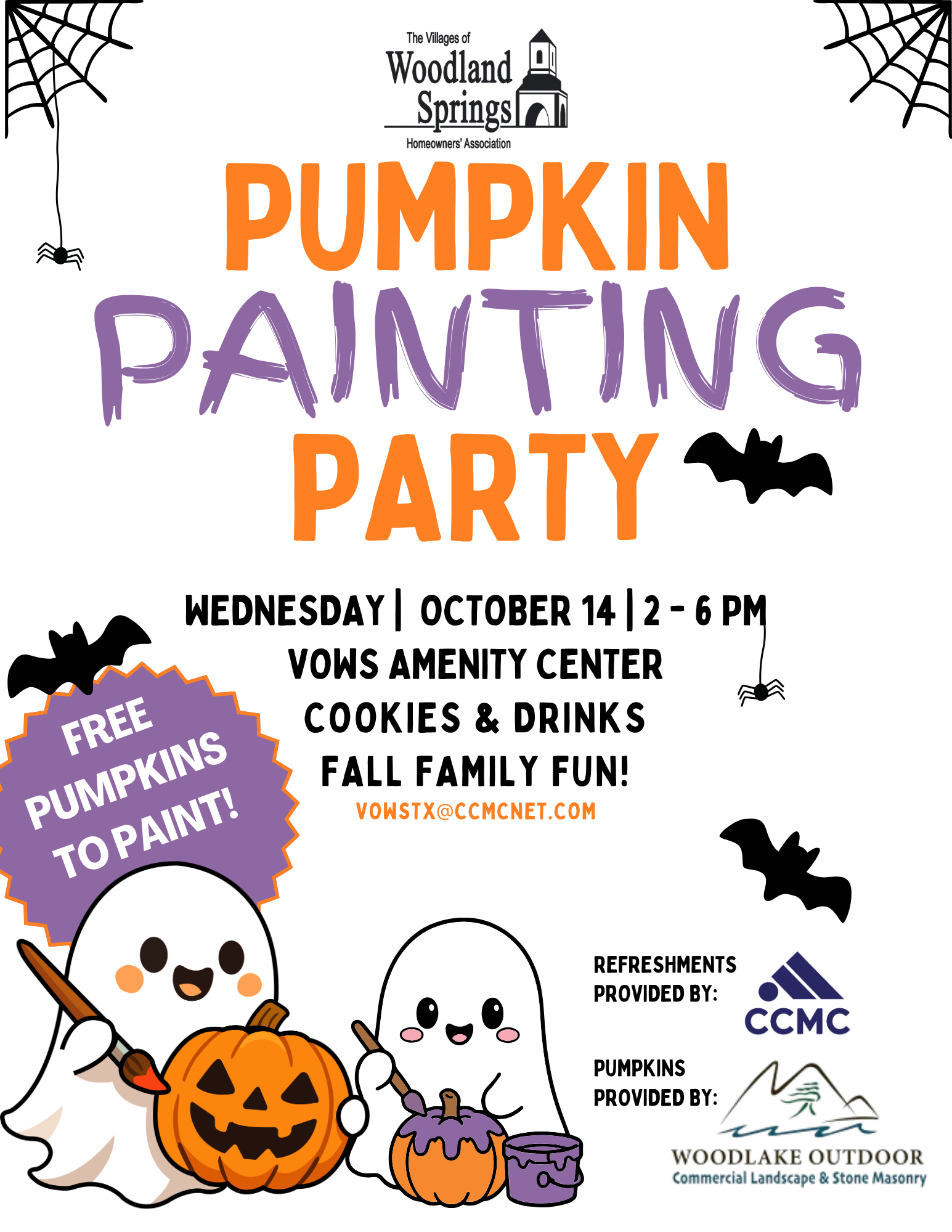 Pumpkin Painting Party