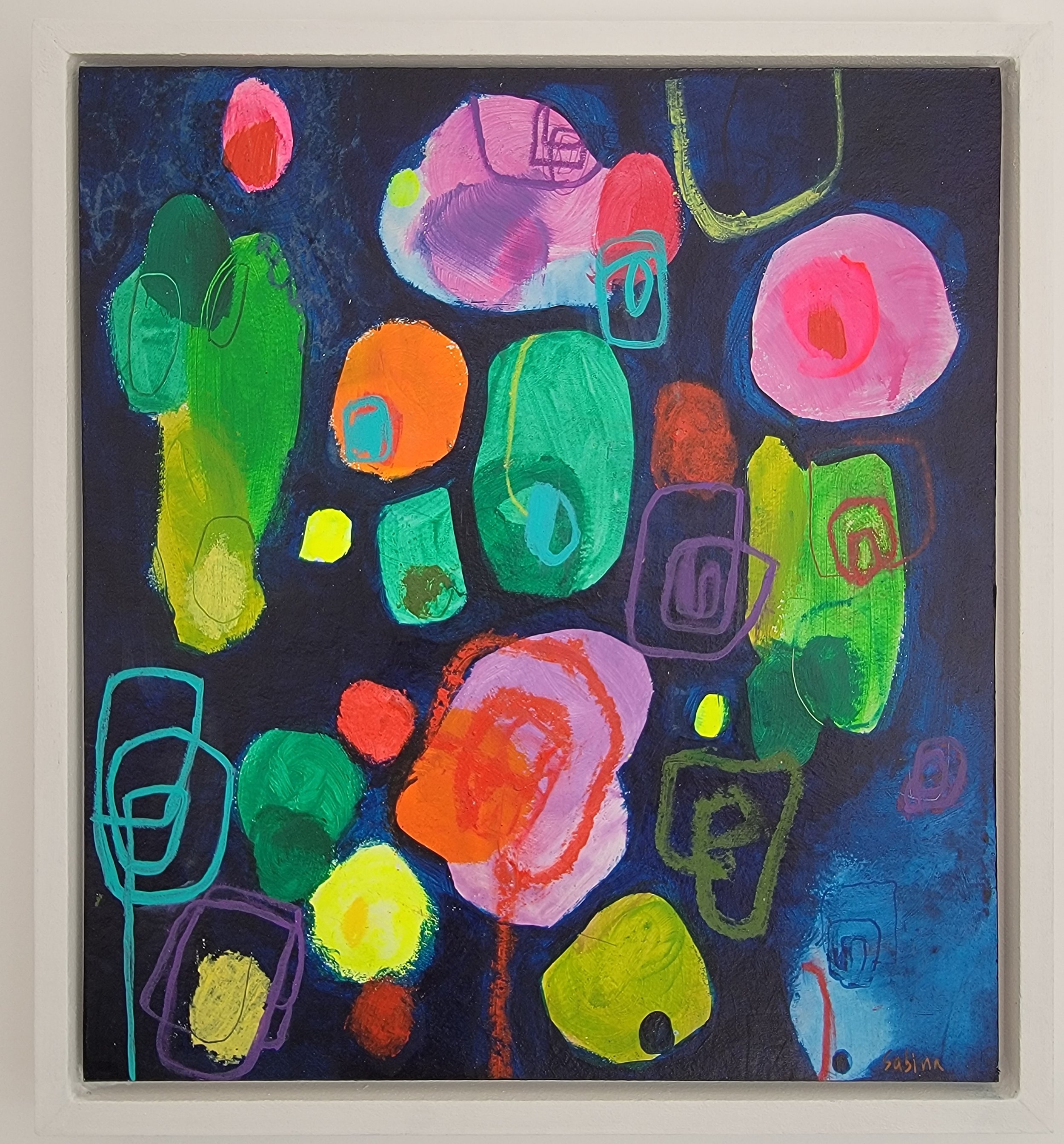 25 x 30cm framed
acrylic on board
£150