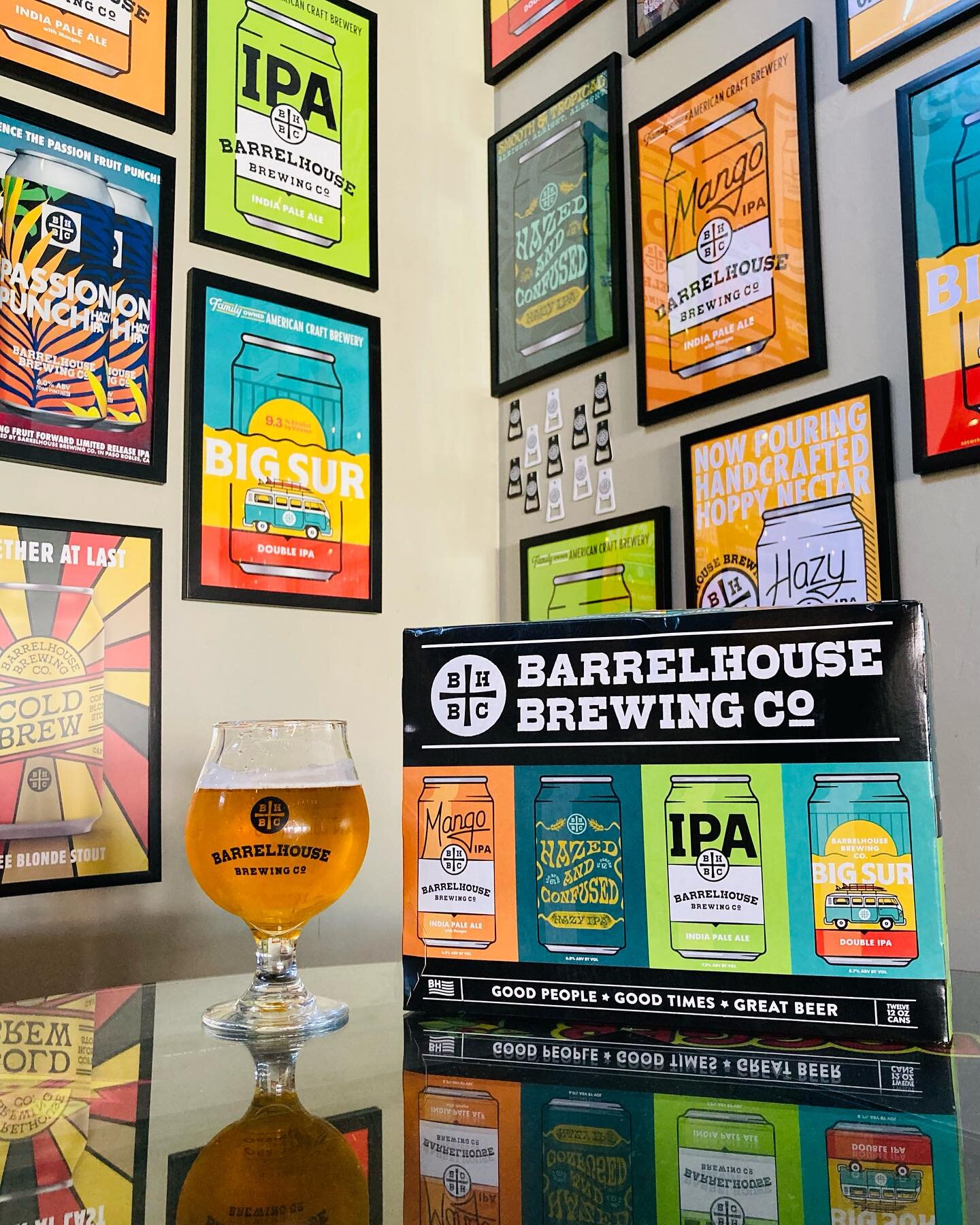 Come on in and stay a while! But if you gotta hit the road take the party with ya and have a bartender grab you an IPA Party Pack to-go! 
Featuring the Mango, Hazed &amp; Confused, Big Sur Double IPA, and our classic West Coast IPA.

Live music tonig