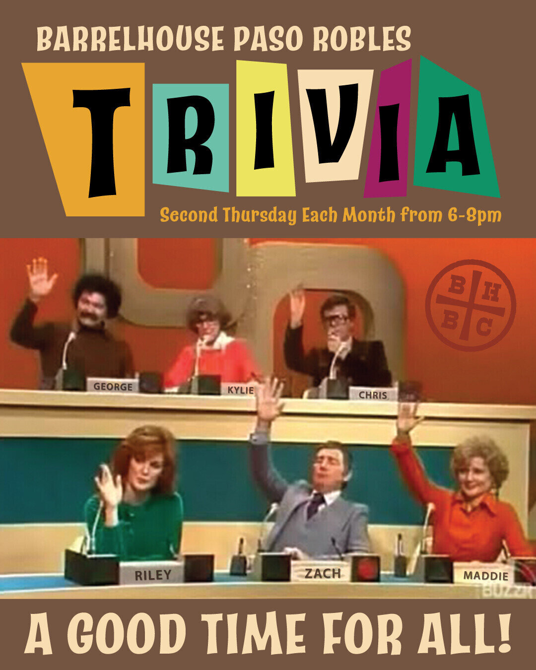 Get ready to put your knowledge to the test!  Join us at BarrelHouse Brewing Co. in Paso Robles for the launch of our much-anticipated Trivia Night, starting April 11th from 6-8 PM! 🍻

Mark your calendars and channel your inner Michael Scott because